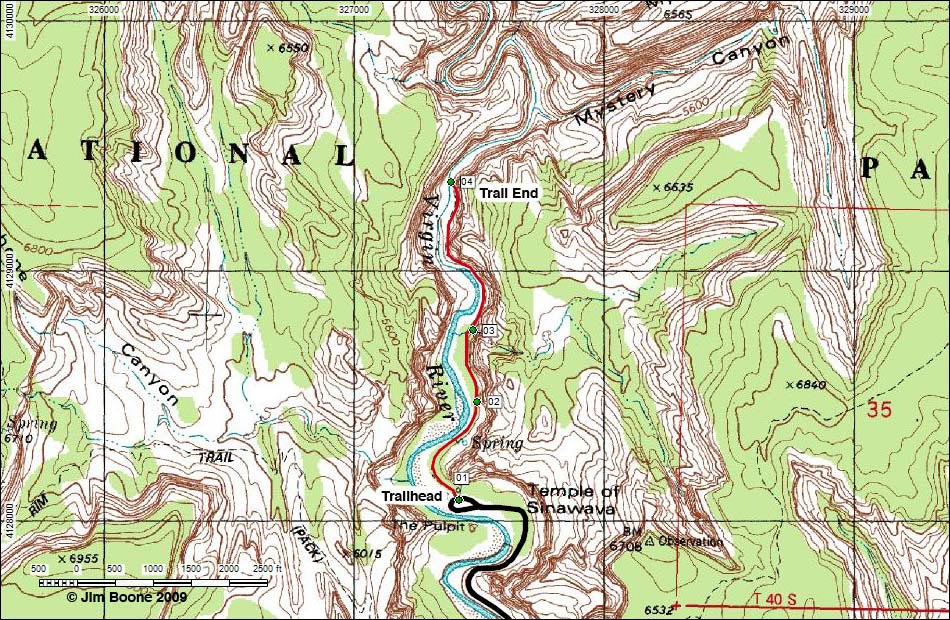 Riverside Trail Map