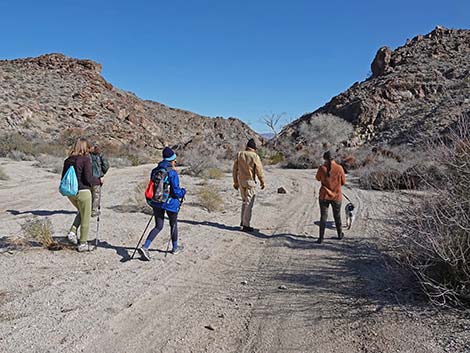 Hiko Canyon Road