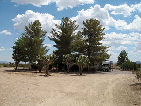 Walking Box Ranch, Outside the Caretaker Residence