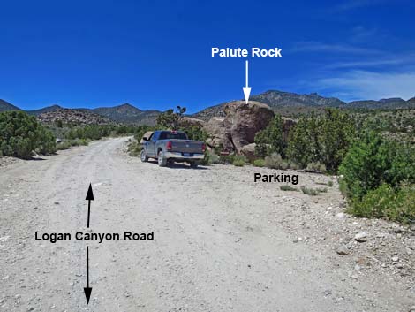 paiute rock