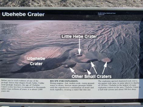 Ubehebe Crater Loop