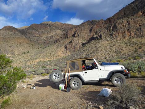 Cabin Spring Canyon Campsite