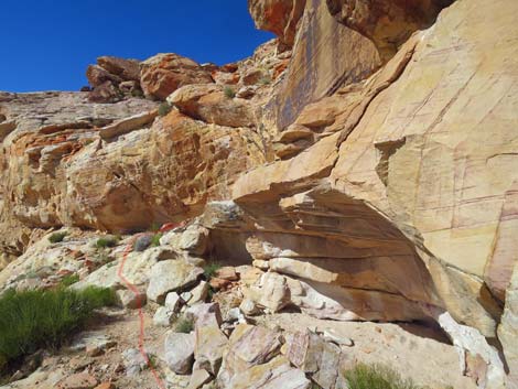 Falling Man Rock Art Site