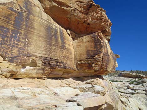 Falling Man Rock Art Site