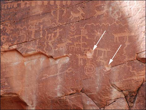 mud wash petroglyph