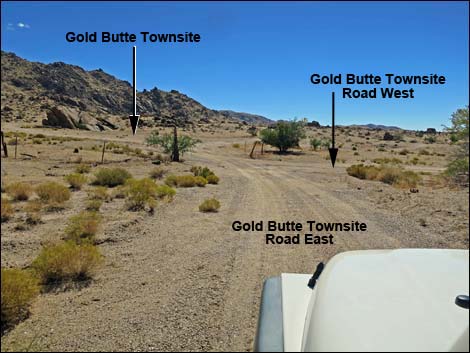 Gold Butte Townsite Road