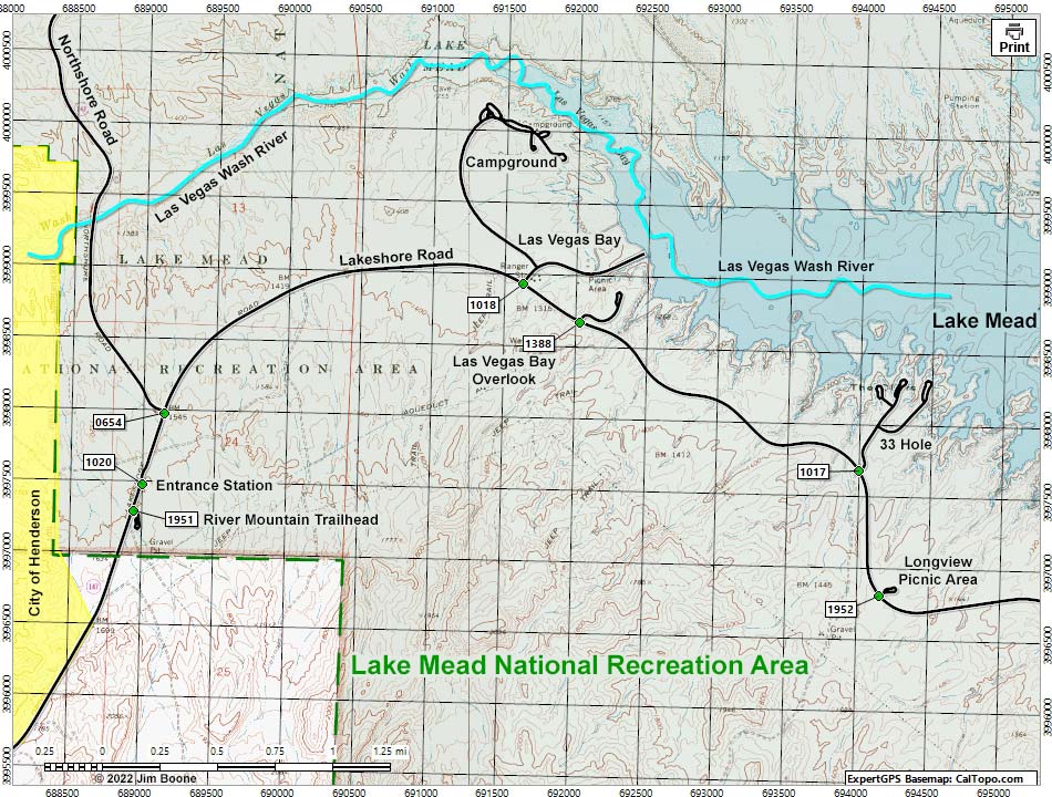 Lakeshore Road Map
