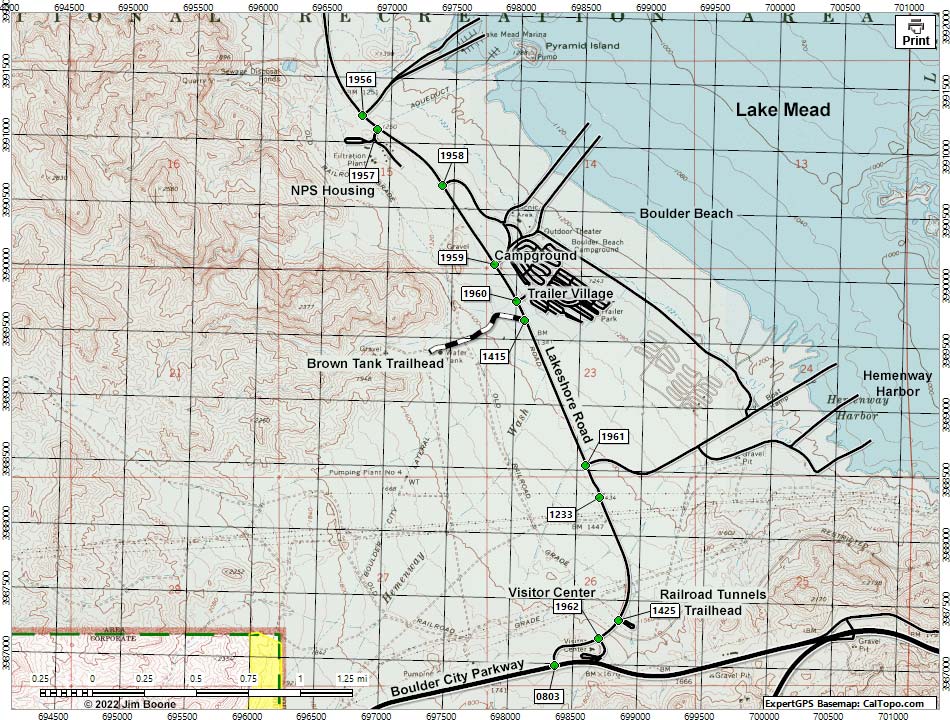 Lakeshore Road Map