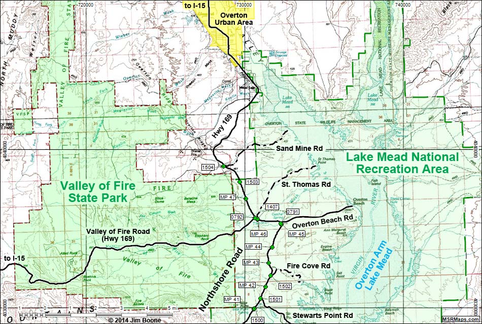 Northshore Road Map