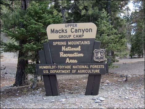 Mack's Canyon Road