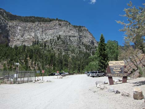 Mary Jane Falls Trailhead