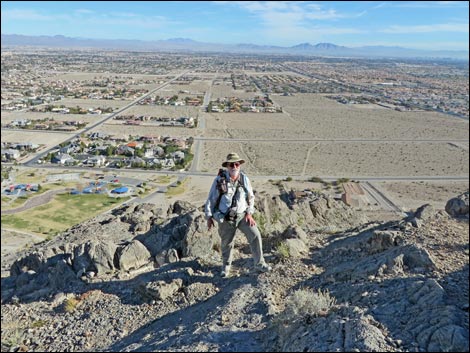 Lone Mountain, East Ridge