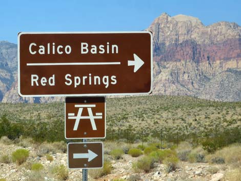 Calico Basin Road