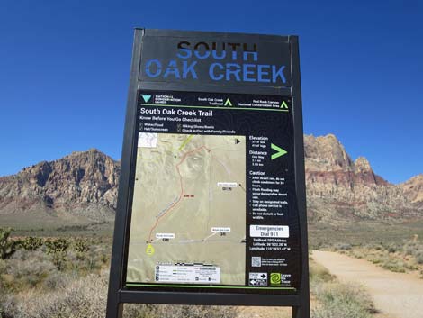 South Oak Creek Trailhead