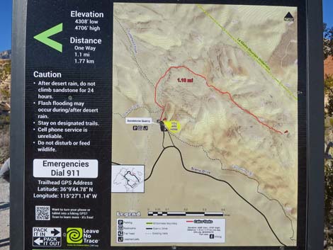 Sandstone Quarry Trailhead