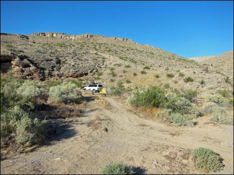 Arrow Canyon Access Road